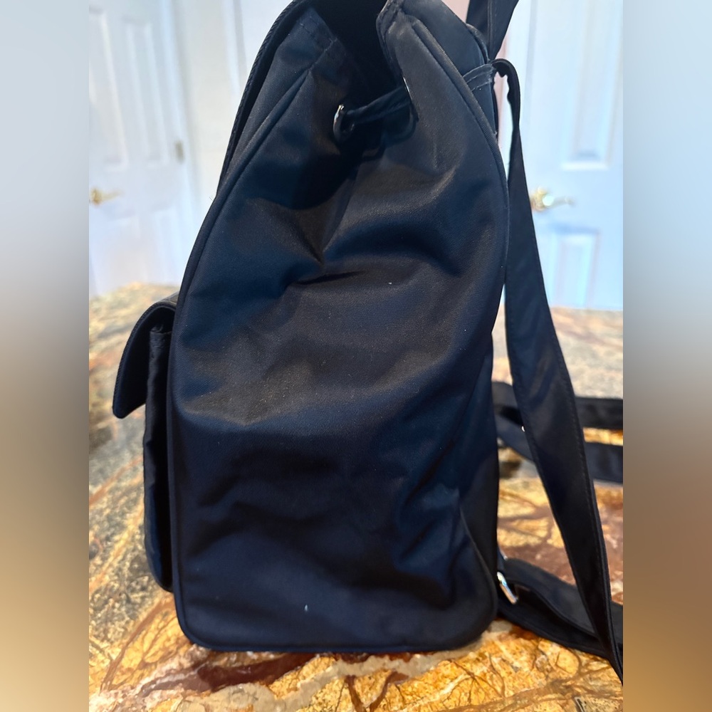 Dkny Classic Black Nylon Backpack - image 3
